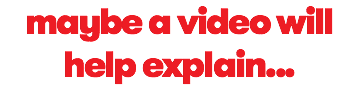 maybe a video will help explain...