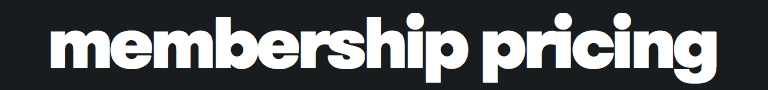 membership pricing 